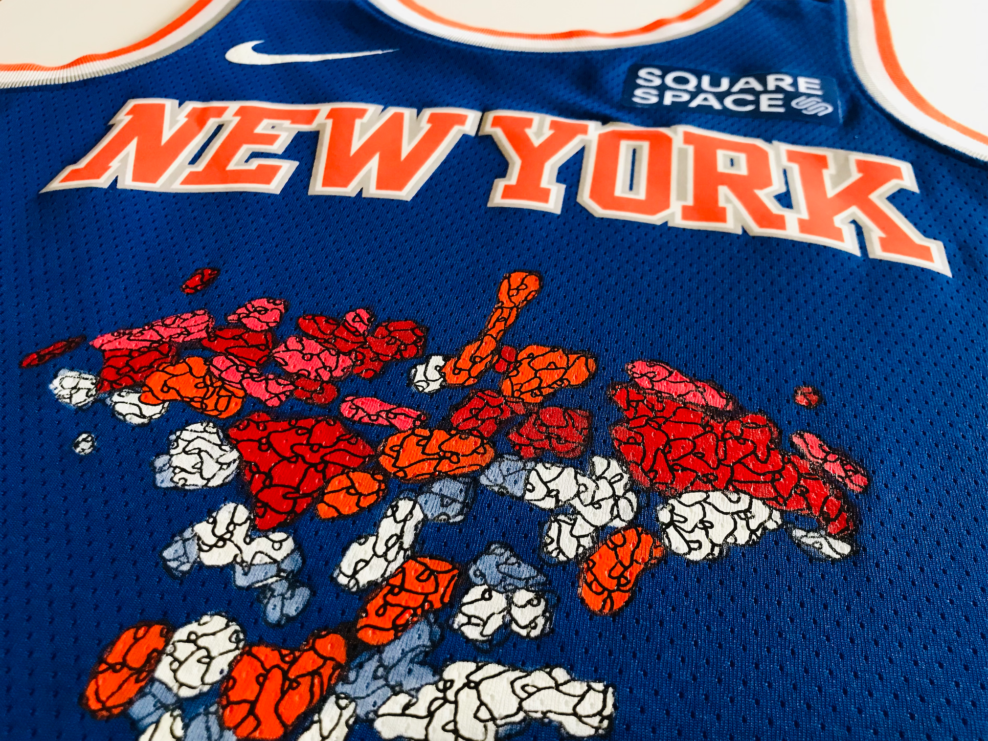 NEW YORK KNICKS ユニフォーム New York Knicks Basketball Jersey